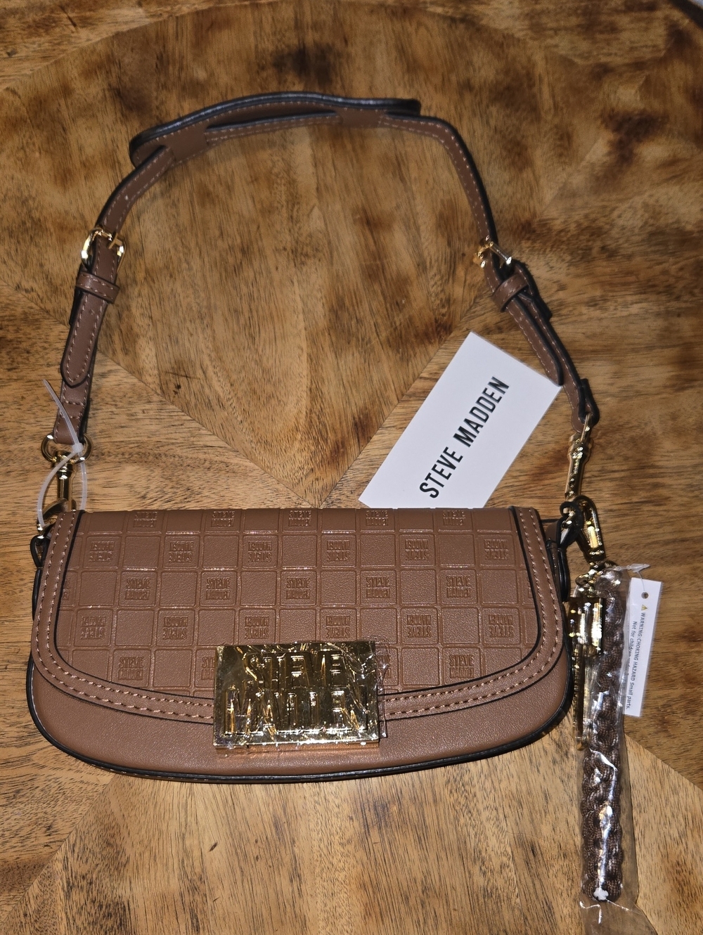 Steve Madden "Borian" Baguette Shoulder Bag